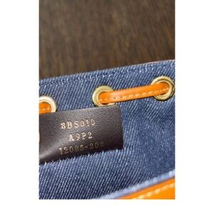 Fendi Blue and Orange Accent Bag